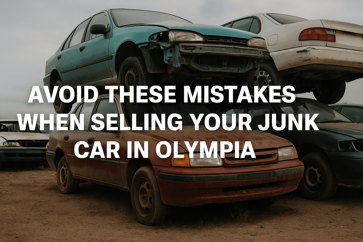 Avoid These Mistakes When Selling Your Junk Car in Olympia