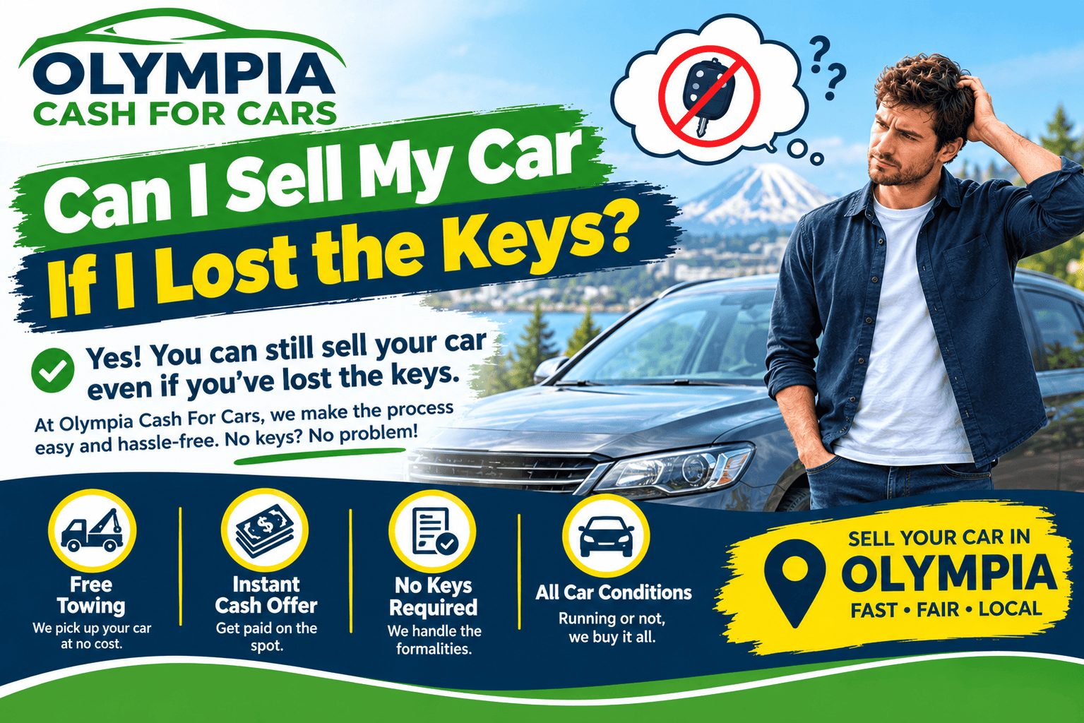 Can I Sell My Car If I Lost the Keys?