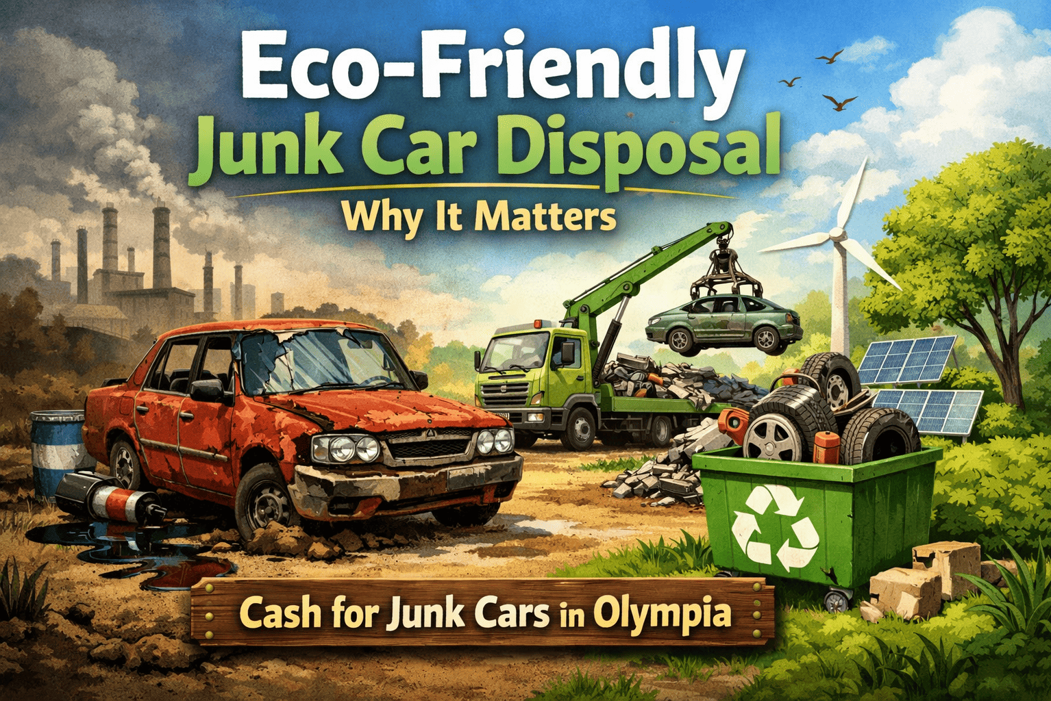Eco-Friendly Junk Car Disposal: Why It Matters