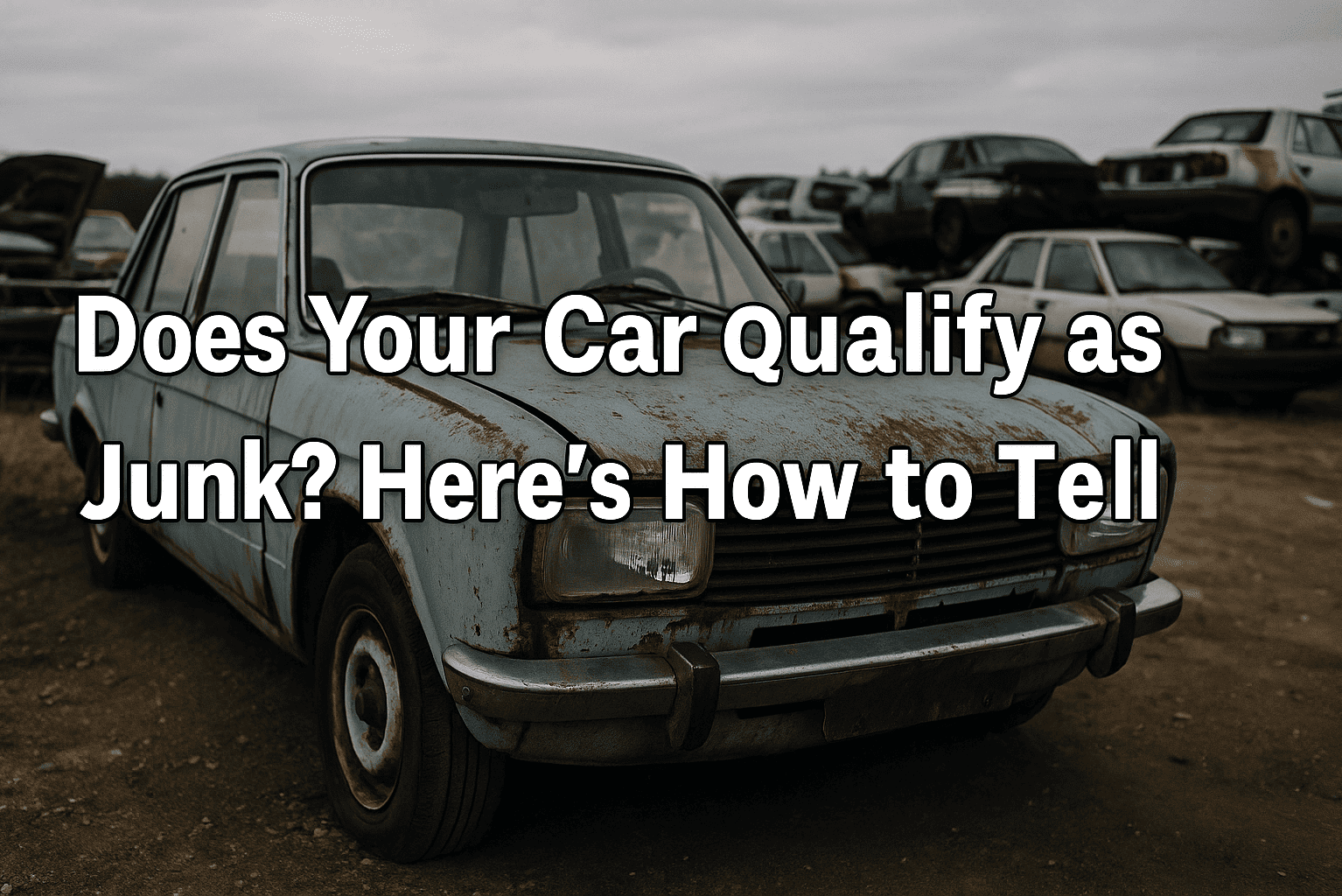 Does Your Car Qualify as Junk? Here’s How to Tell