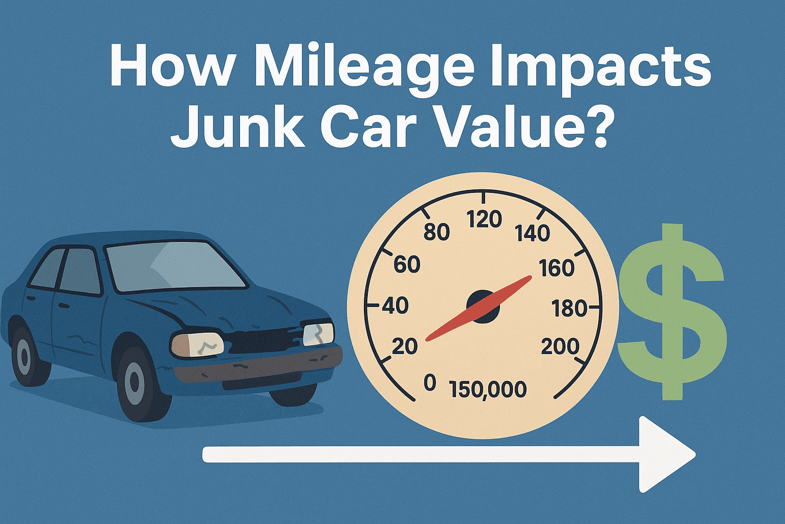 How Mileage Impacts Junk Car Value?