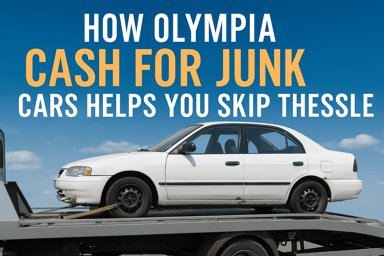 How Olympia Cash for Junk Cars Helps You Skip the Hassle