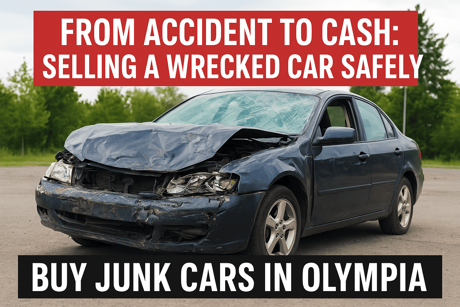 From Accident to Cash: Selling a Wrecked Car Safely