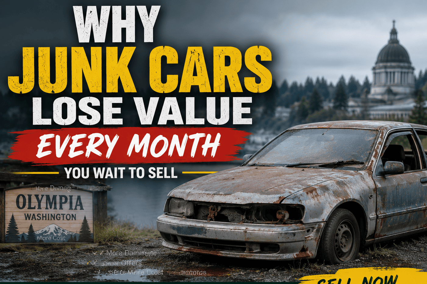 Why Junk Cars Lose Value Every Month You Wait to Sell
